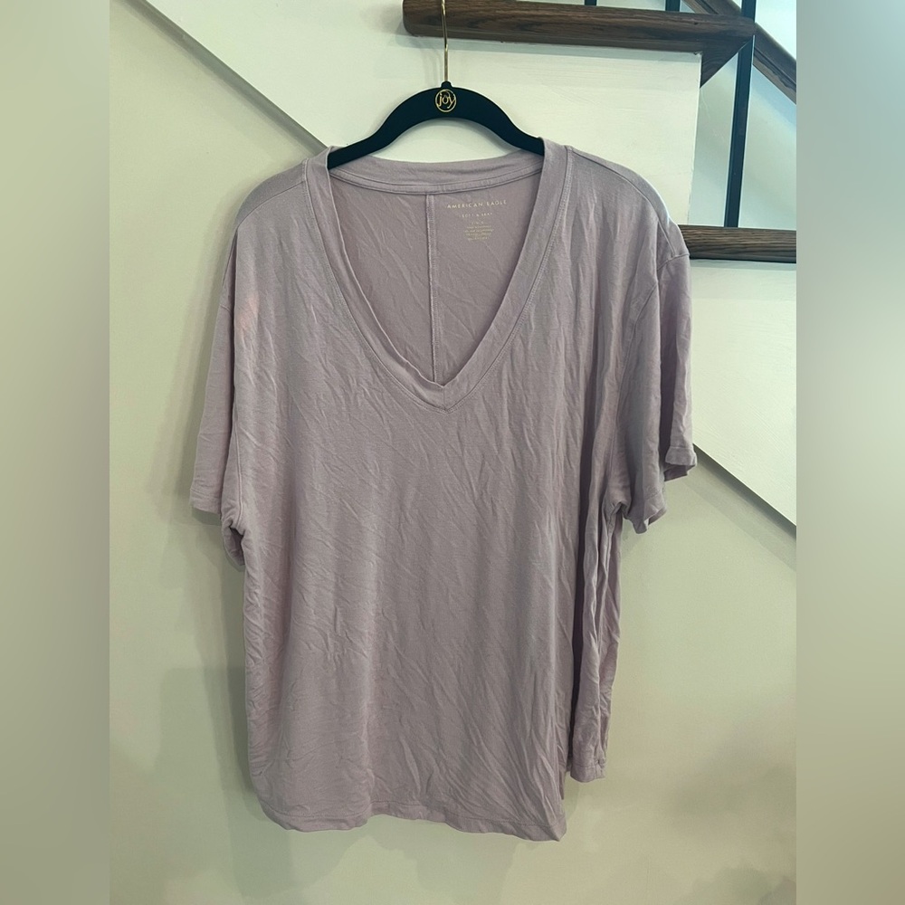 Aerie Short Sleeve V-neck tee